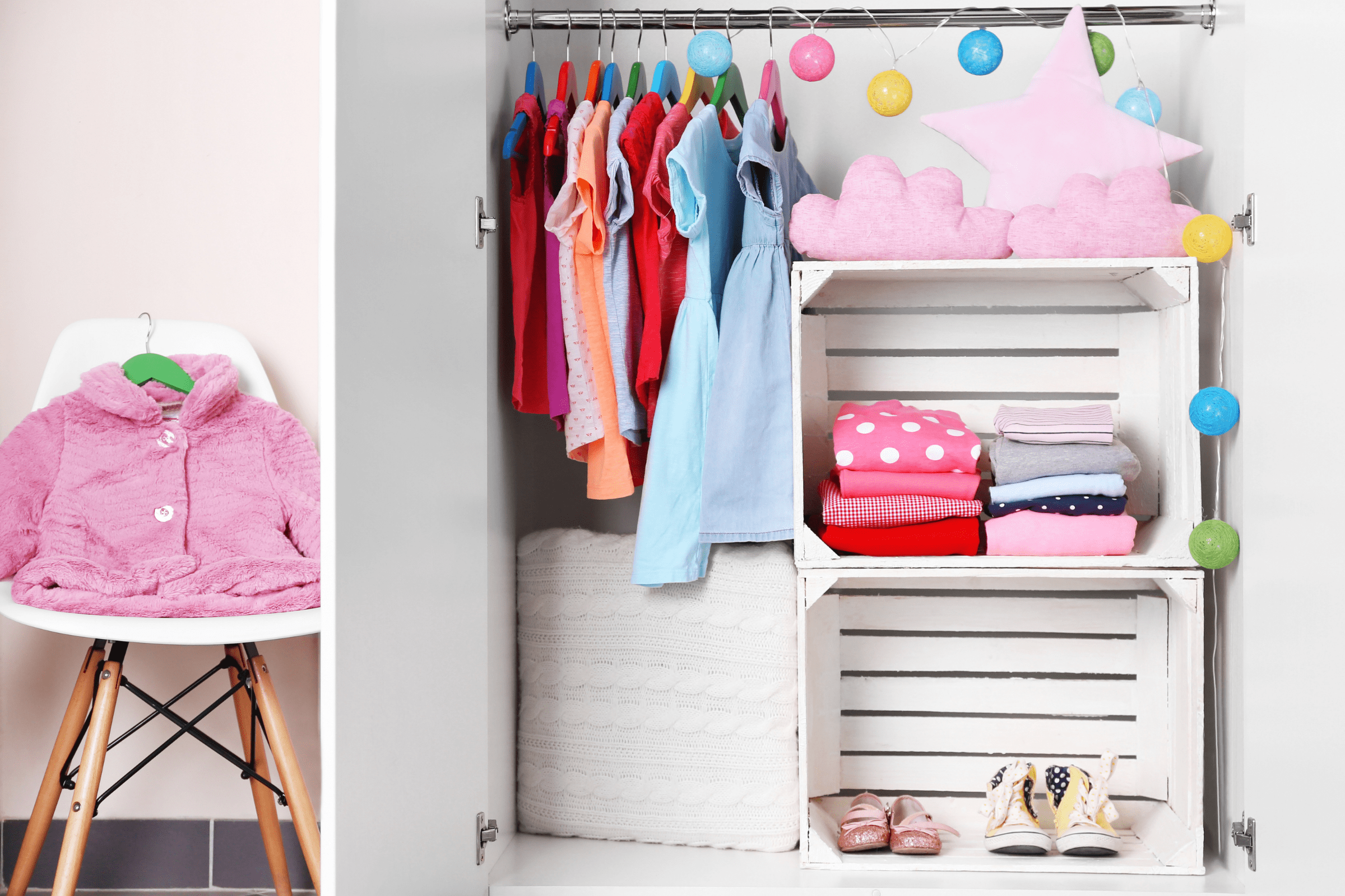 ideas para ordenar el armario de tus hijos